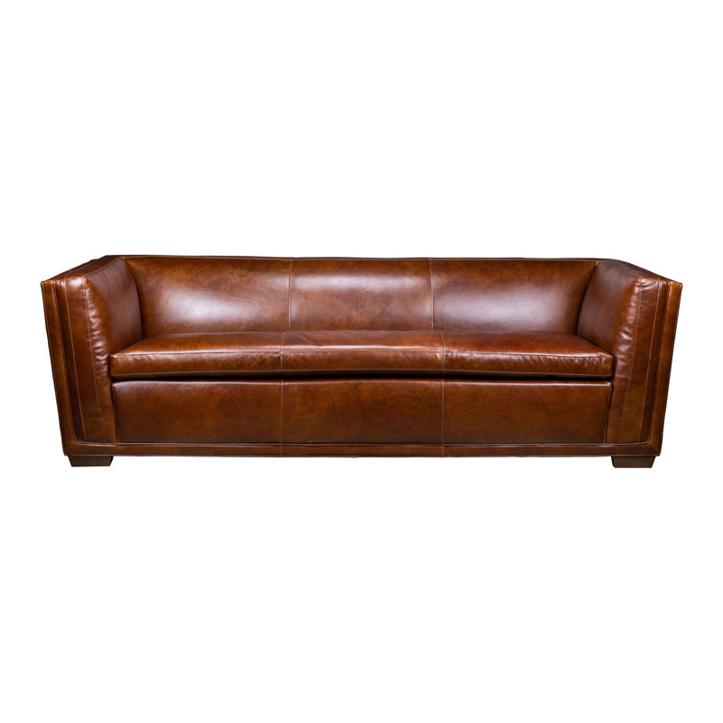 Gloria Sofa in Ten Gallon Hat Mix, Linden Chocolate 