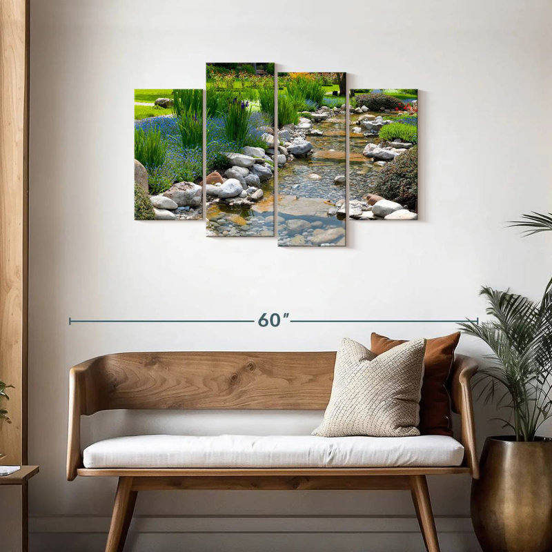 Jardin de style asiatique Kerrick, H 27 po x l 43 po