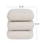 Upholstered Swivel Footrest Round Accent Ottoman-117873395
