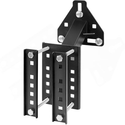 Spare Tire Carrier, Trailer Spare Tire Mount, 160 Lbs Capacity, Utility Trailer Accessories Fits Most 4 & 5 & 6 & 8 Lugs Wheels On 4", 4.25", 4.5", 4.75", 5", 5.5", 6", 6.5" Bolt Patterns