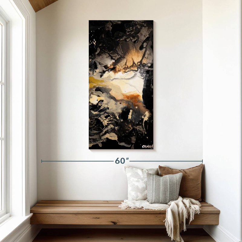 Starry Night Panel I, 48" H x 24" W