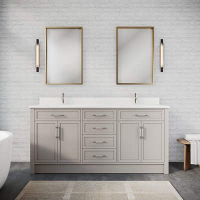 Smithshire 72 po Meuble-lavabo avec tiroir