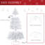 Arbre de Noël pin blanc 7 pi H 7 pi