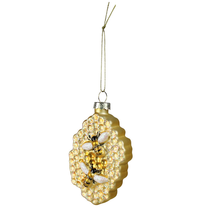 Figurine décorative de Noël en nid d'abeille
