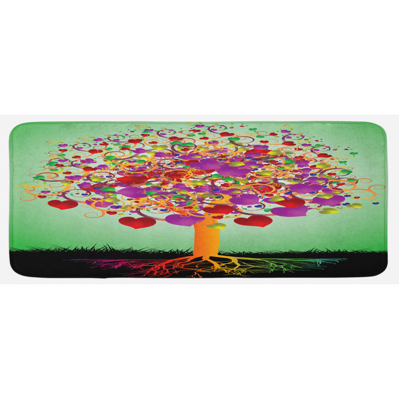 Tapis de cuisine arbre de vie