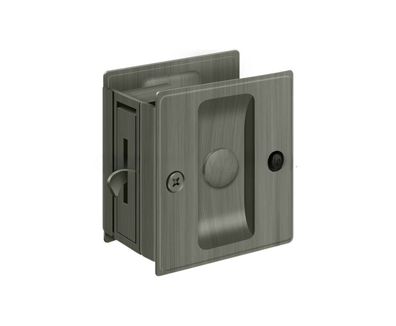 Serrure de poche Deltana SDL25U15A, Nickel antique