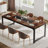 71" Industrial Dining Table For 6–8 People