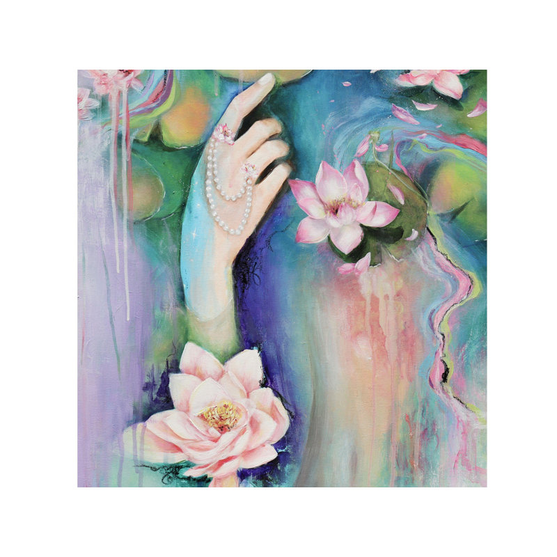 Ma solitude | Peinture par Alika Bhatt | Décoration murale