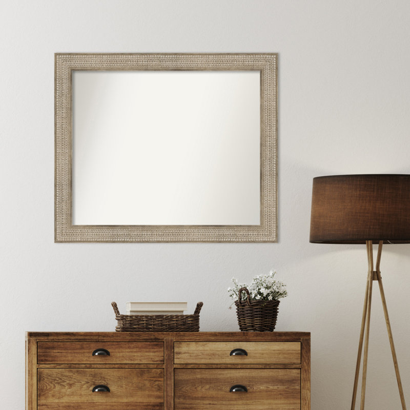 Miroir Jannice, 34 po x 40 po, Rectangle