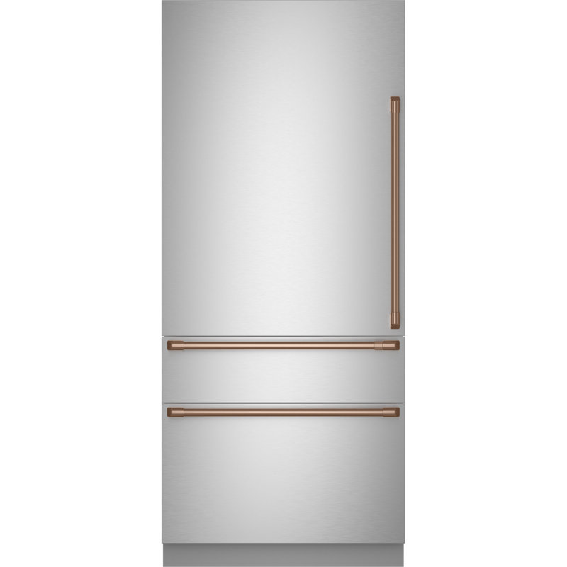 Refrigeration Handle Kit, Brushed Copper