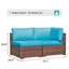 Chaise de patio avec coussins Querida-2136817242