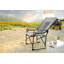 Chaise de réalisateur pliante surdimensionnée portative robuste avec table d'appoint et poche pour les activités de plein air-1206064681