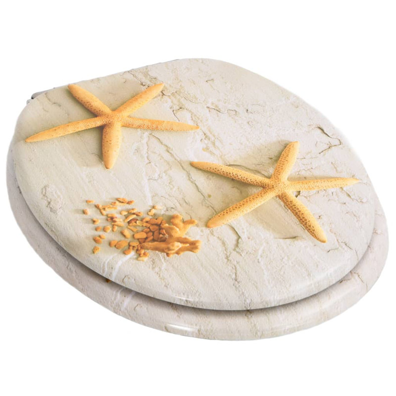 Hasson Soft Close Round Standard Toilet Seat