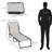 Folding Chaise Lounge Pool Chair With 4-Position Reclining Back, Breathable Mesh Seat For Ultimate Comfort And Portability-9271664