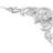 H W D Composite Rosette Applique-32727653-32727697