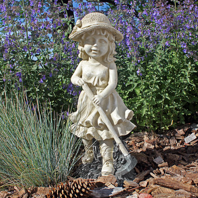 Statue de jeunes jardiniers Rebecca