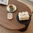 Vintage Walnut Oval Coffee Table Set