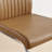 Upholstered Faux Leather Counter Stool-1449612182
