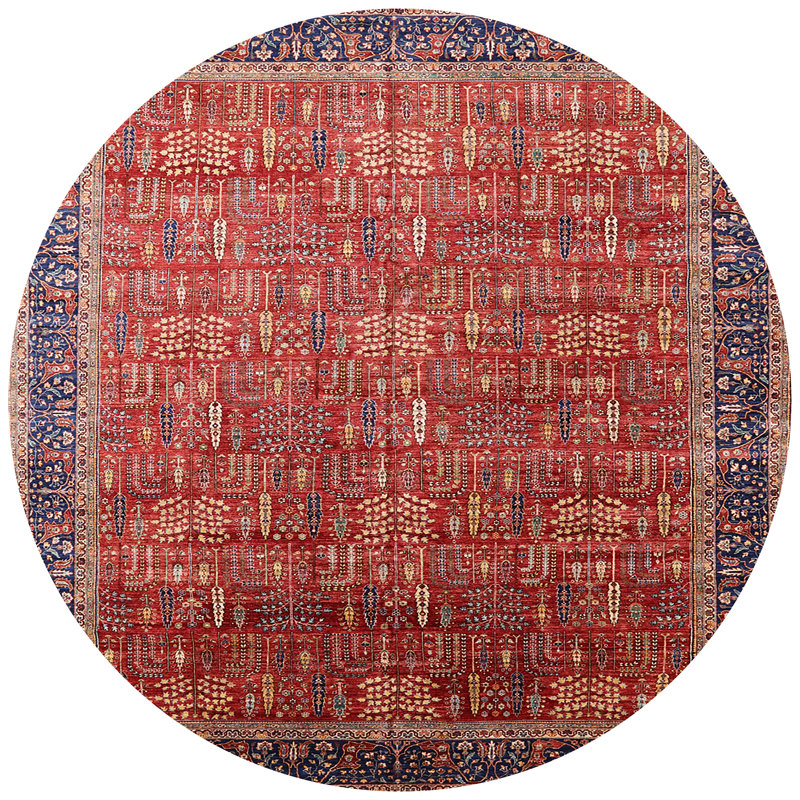 O'Connell Oriental Indoor Rug, Round 3'