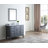 Herrell 42.0'' Single Bathroom Vanity with Carrara Marble Top-313648233