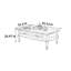American-style vintage storage coffee table
