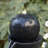 33.5"H Modern 5-Tier Bowl and Sphere Polyresin Outdoor Fountain with Pump and LED Light (KD)