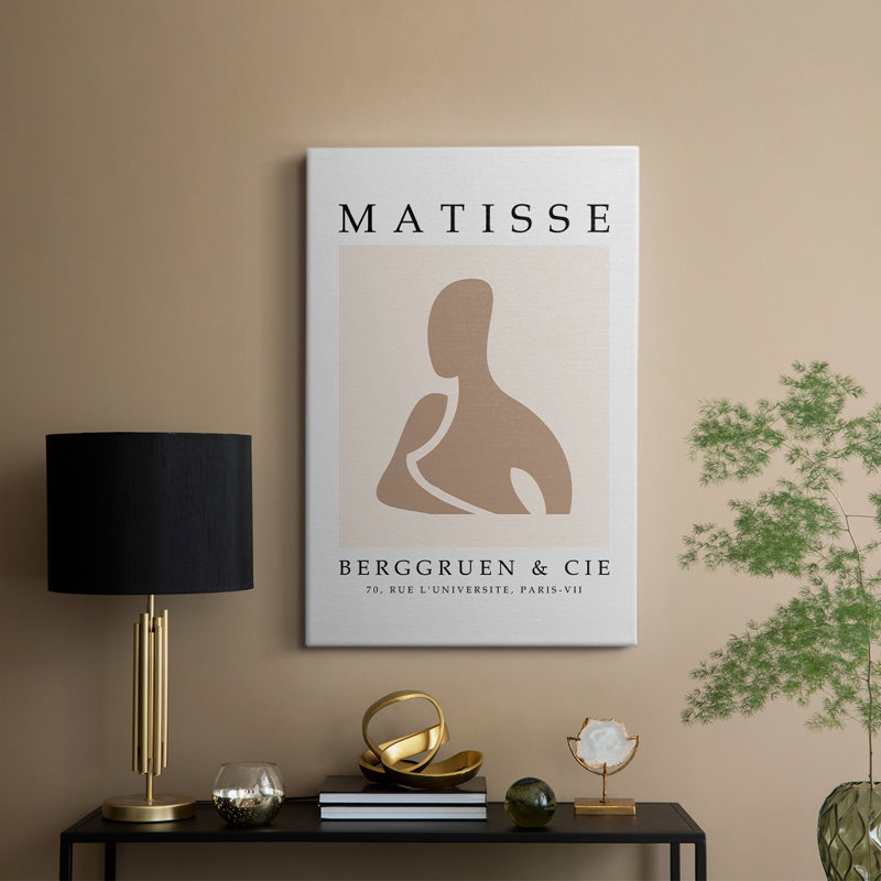 Matisse CI Framed Print -Gallery Wrapped Cavas, 48" H x 32" W