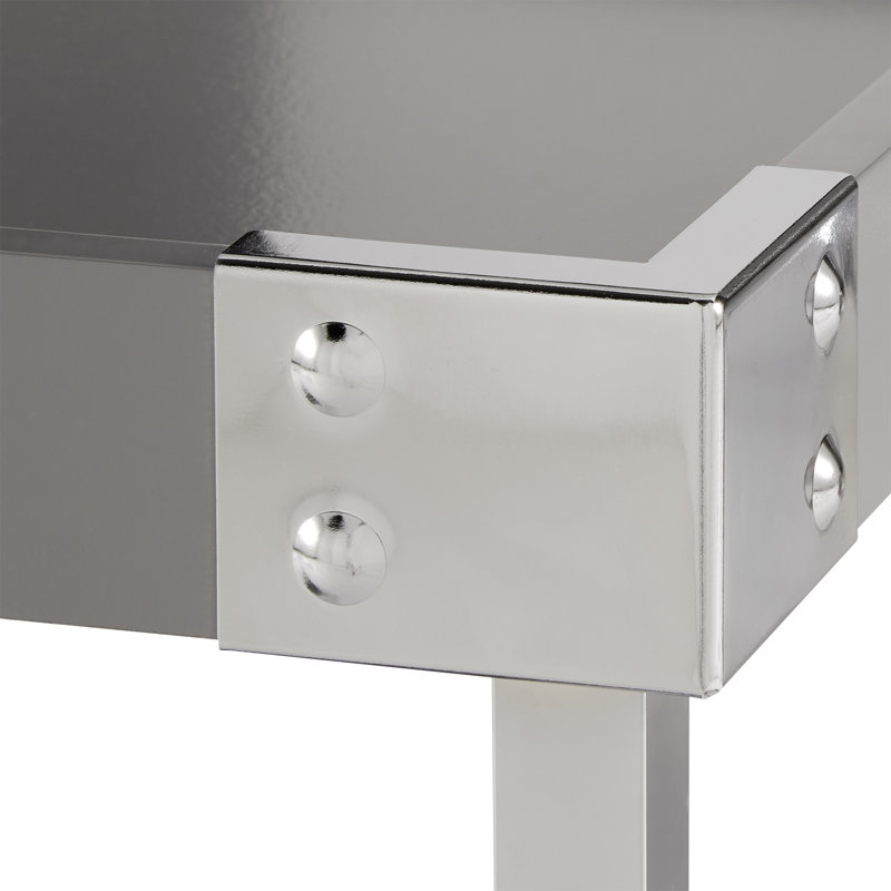 Chakela Coffee Table, Gray, Gold