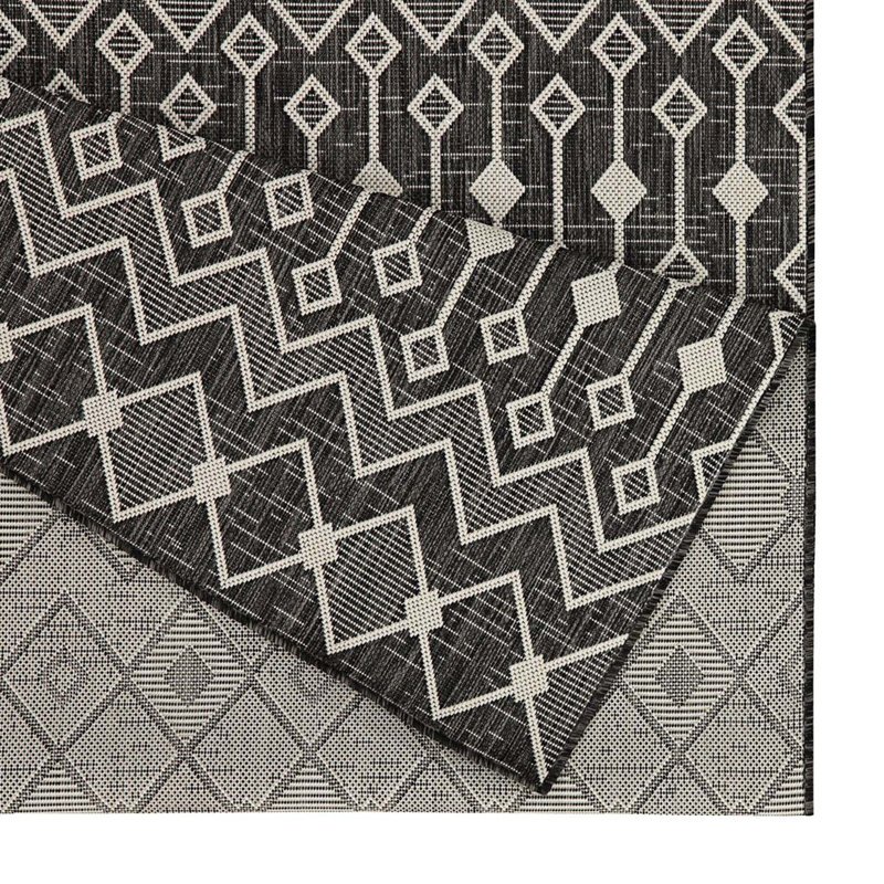 Regular Pattern Indoor/Outdoor Area Rug, Runner Rug, Rectangle 7'10" x 10'3"