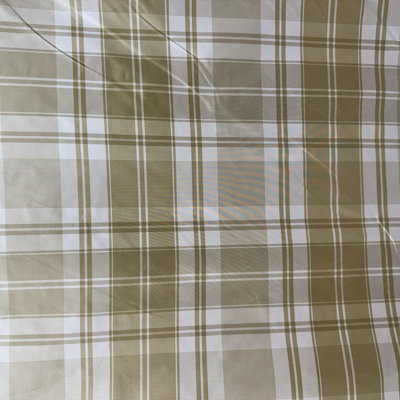 Owen Fabric | Striped Square Geometric Silk Fabric | Drapery & Curtain Fabric-Tagged