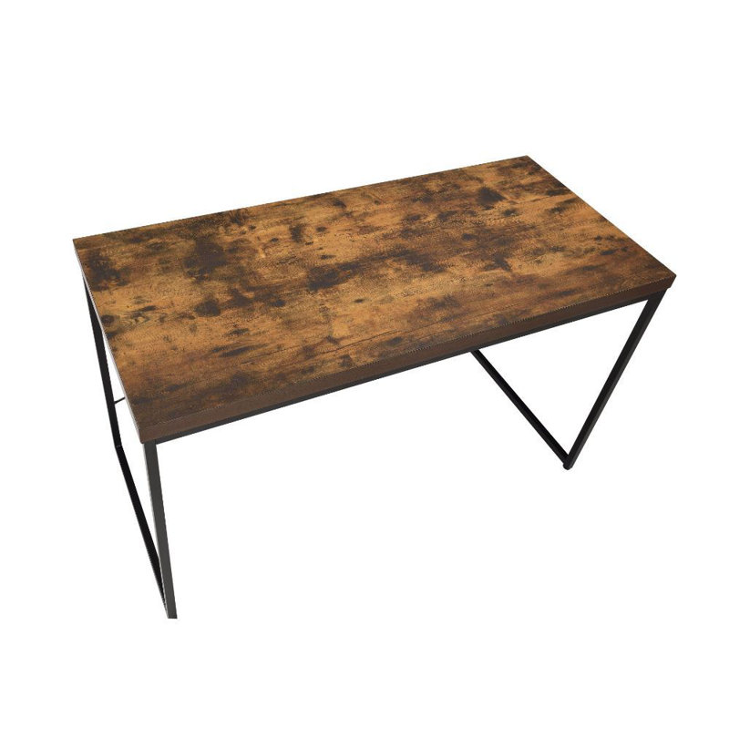 Normant 47" Brown and Black Computer Desk