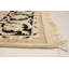Tapis intérieur en laine 5 pi 1 po x 7 pi 6 po one-of-kind à la main noué la peshawar oushak light kaki Capela