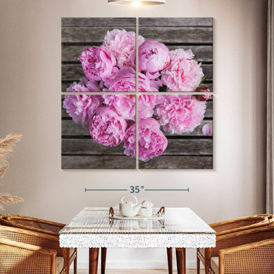Harnek Bouquet Of Pink Peonies
