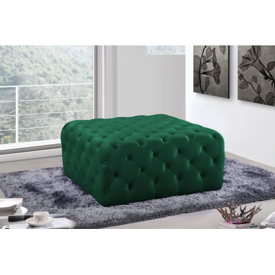 Ariel Velvet Ottoman