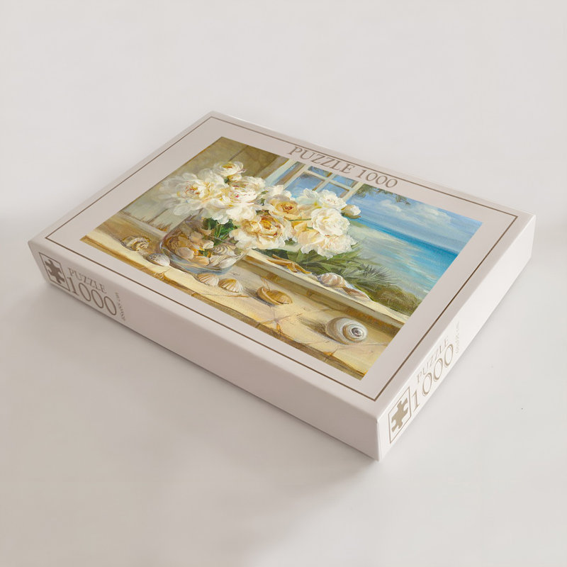 Casse-tête 1000 pièces, 26,8 po x 18,9 po | Conception 100% carton de haute qualité et éclatante | Parfait pour le plaisir en famille, le soulagement du stress et les jeux éducatifs | Cadeau pour adultes et enfants | Dimensions de la boîte: 13,2 po x 9,1 po x 2,0 po
