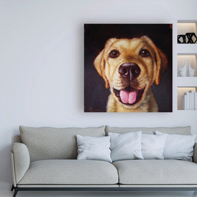 Reproduction d’art sur toile tendue « Follow your nose 13 » par Lucia Heffernan