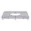 Grille d’évier 13 po x 11 po