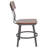 Restaurant Chair with Wood Seat & Back and Powder Coat Frame