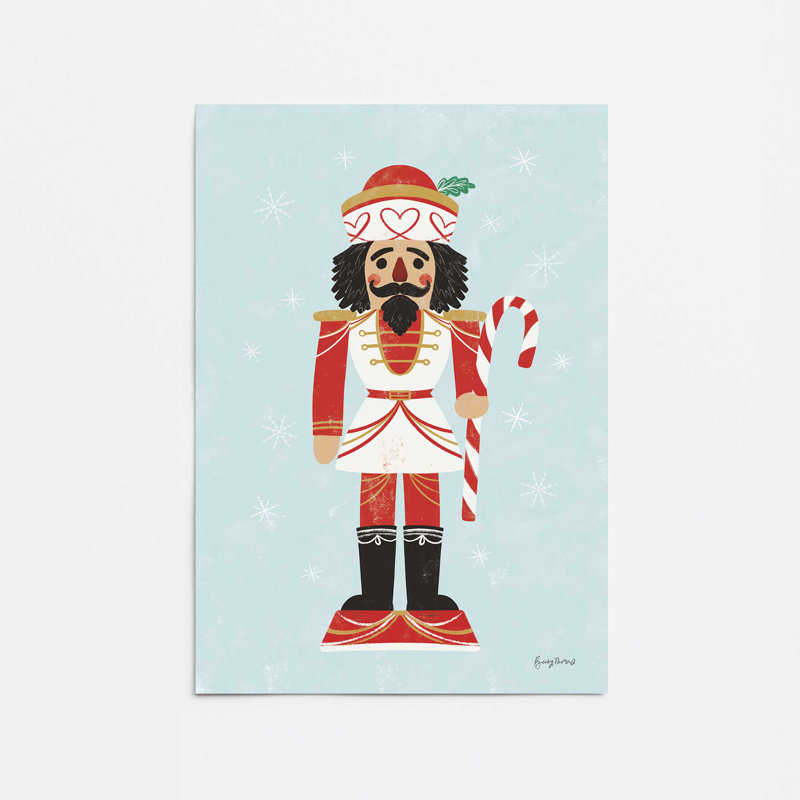 «Holiday Nutcracker III», impression roulée, H 16 po x l 12 po x P 0,1 po, Papier