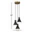 Luminaire suspendu conique à 3 lumières Byers-31132521-31132524