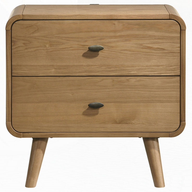 Table de chevet 2 tiroirs
