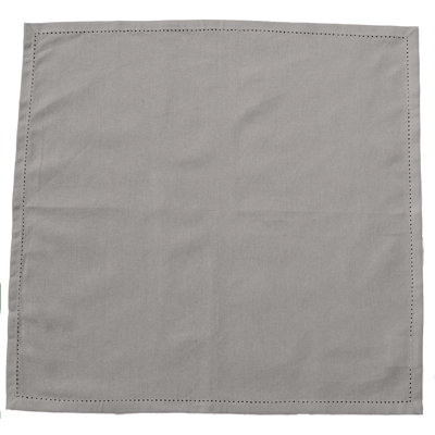 Beige Hemstitch Cotton Napkin