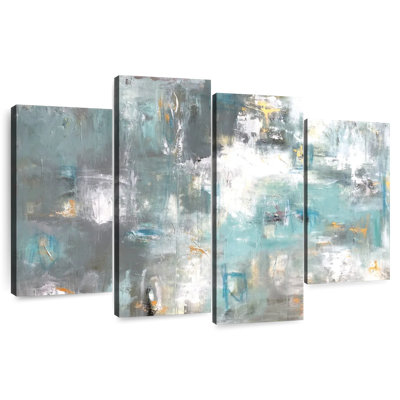 Avery Grey Aqua Gold Illusion