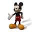 Caricature de souris noire classique en forme de personnage en fibre de verre-772952755