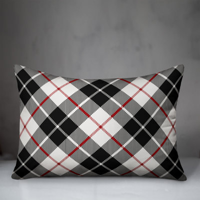 Plaid Throw Pillow
