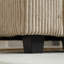 Canapés modulaires | Canapé modulaire surdimensionné en velours côtelé à 6 places pour le salon, brun clair | Brun | Tissu
