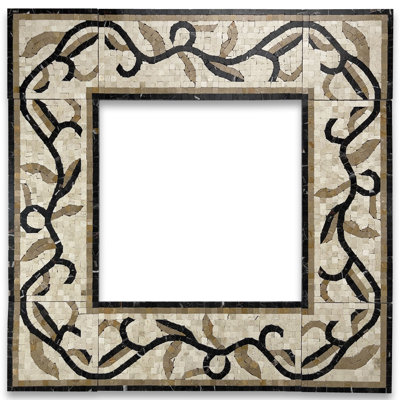6" x 13" Marble Mosaic Sheet Wall Floor Use Tile