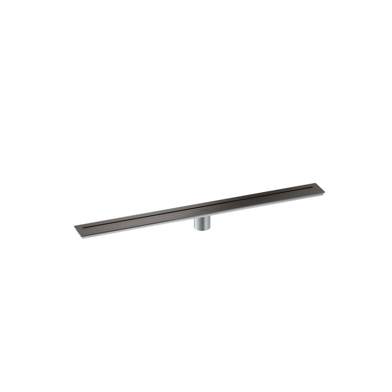 AXOR Drains Floor Installation 31 1/2", Brushed Black Chrome