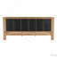 Base de lit en bois de pin de style Mid-Century moderne-547851859-547851858