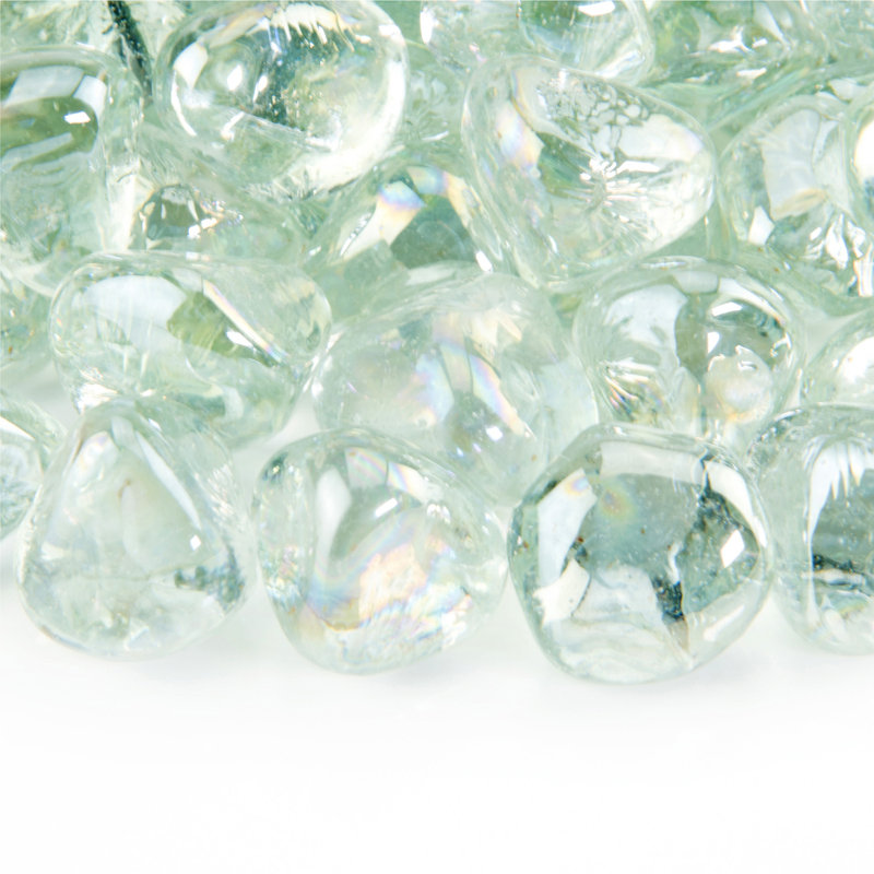 Verre de foyer en forme de diamant 10 lb, Glace arctique